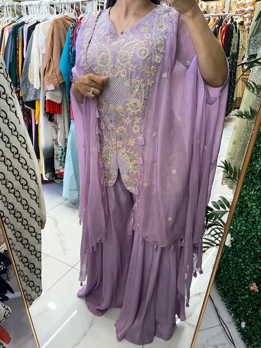 Exclusive kaftan style three piece suit