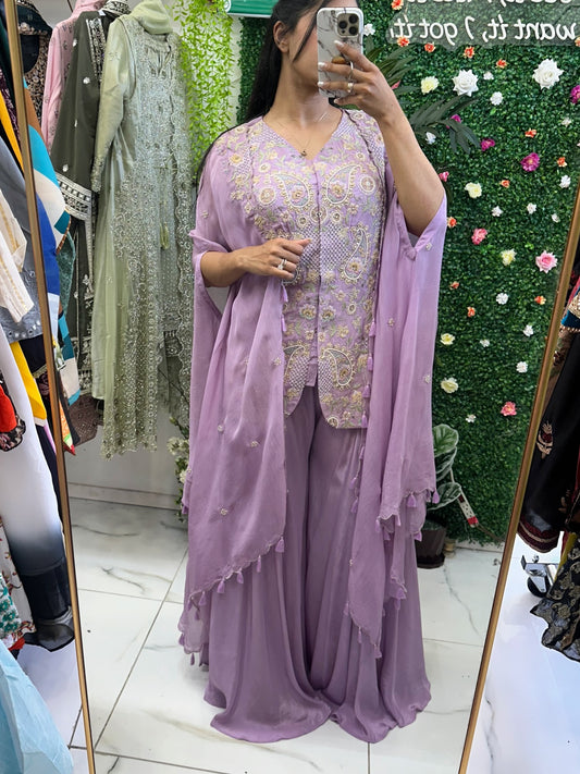 Exclusive kaftan style three piece suit