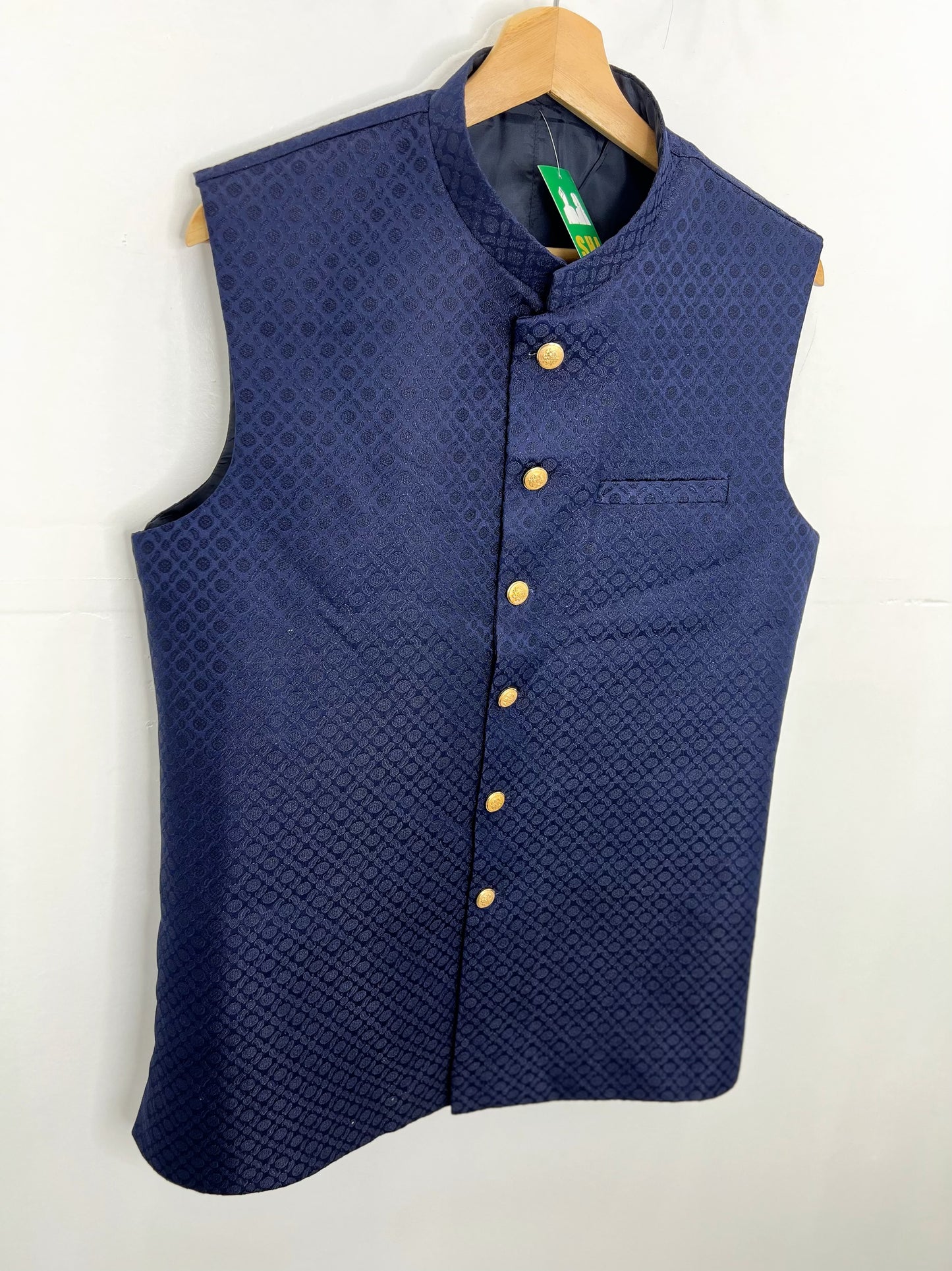 Navy blue vest