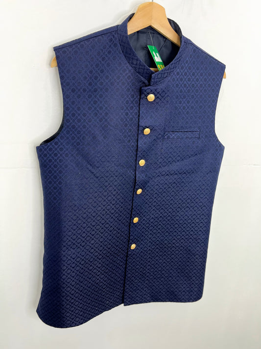 Navy blue vest