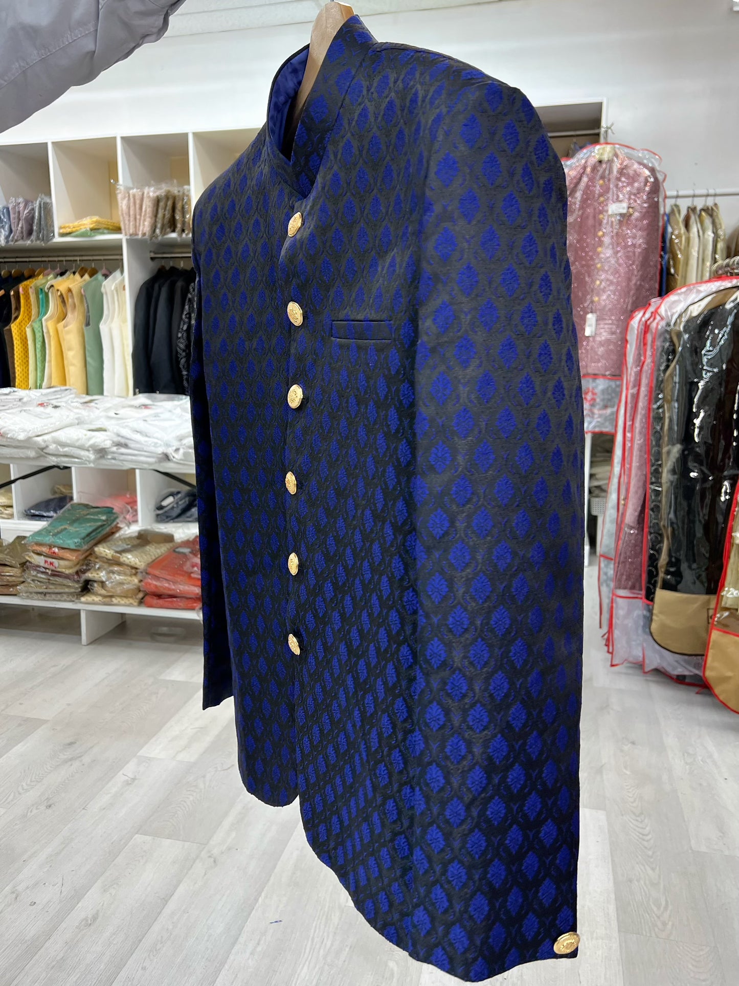 Dark blue prince coat