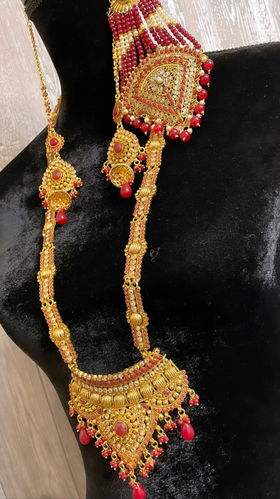 Bridal jewelry set - Selina Habibti Attire