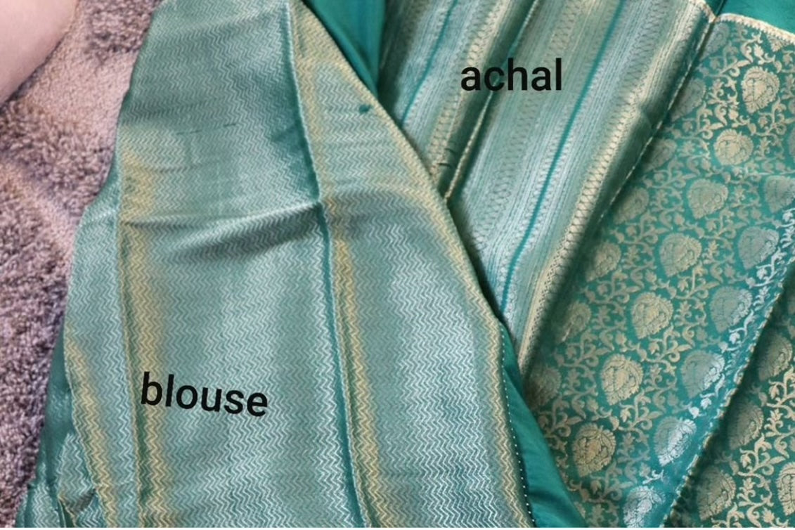 Pure khaddi silk traditional saree - Selina Habibti Attire