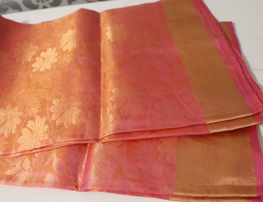 Pure hand loom south indian kanchipuram saree