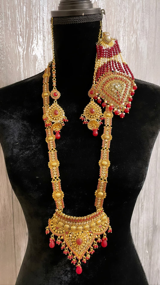 Bridal jewelry set - Selina Habibti Attire