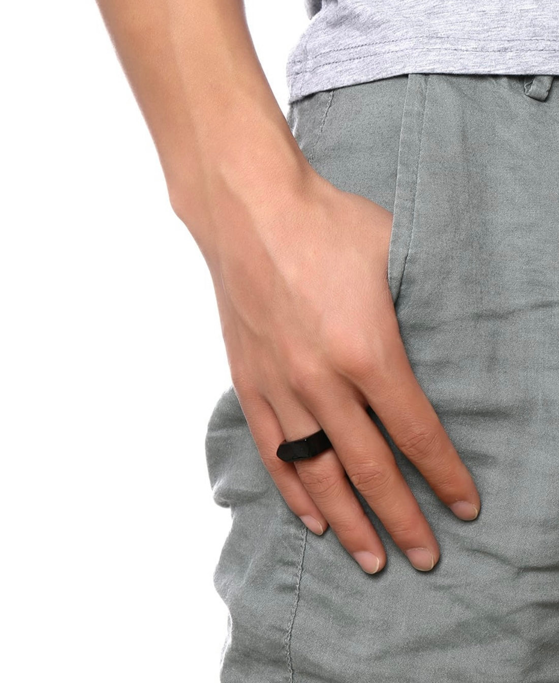 Geometric Minimalist Band Ring