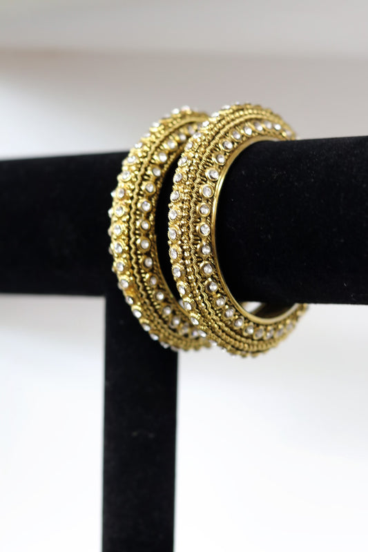 Gold bala bangles