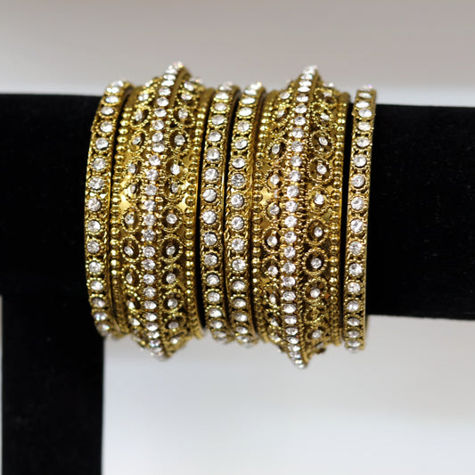 Six piece bridal bangles