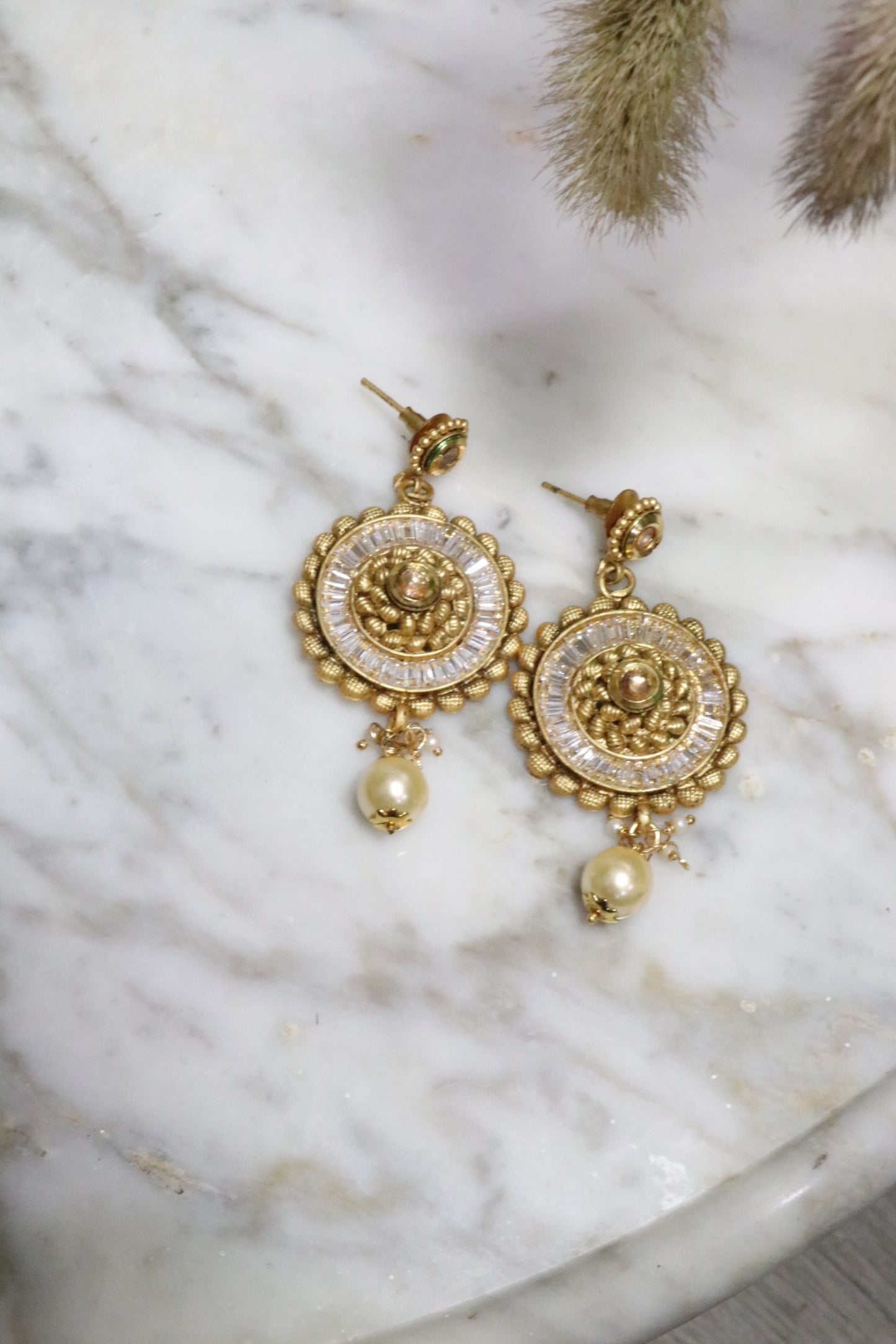Gold design rose - Selina Habibti Attire