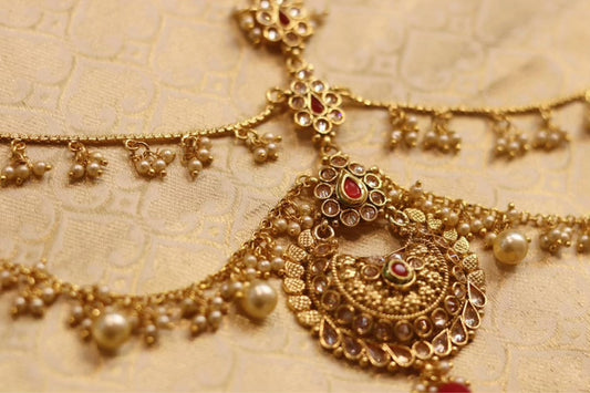 Bridal head piece - Selina Habibti Attire