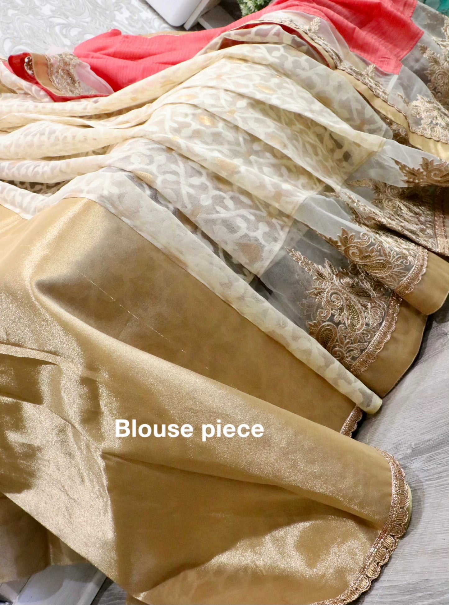 Soft jute Bhagulpuri silk net Saree - Selina Habibti Attire