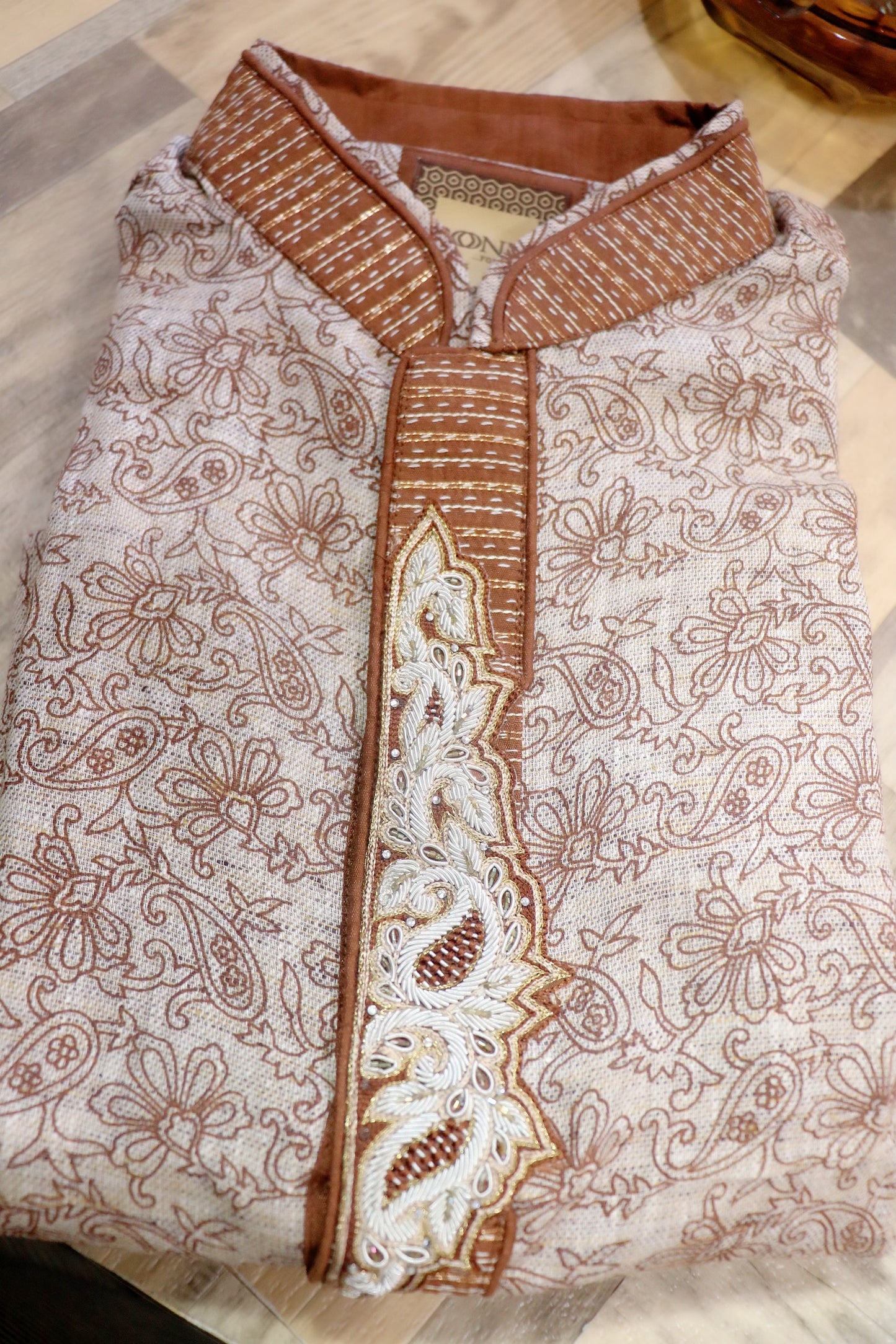 Cotton foral print kurta - Selina Habibti Attire