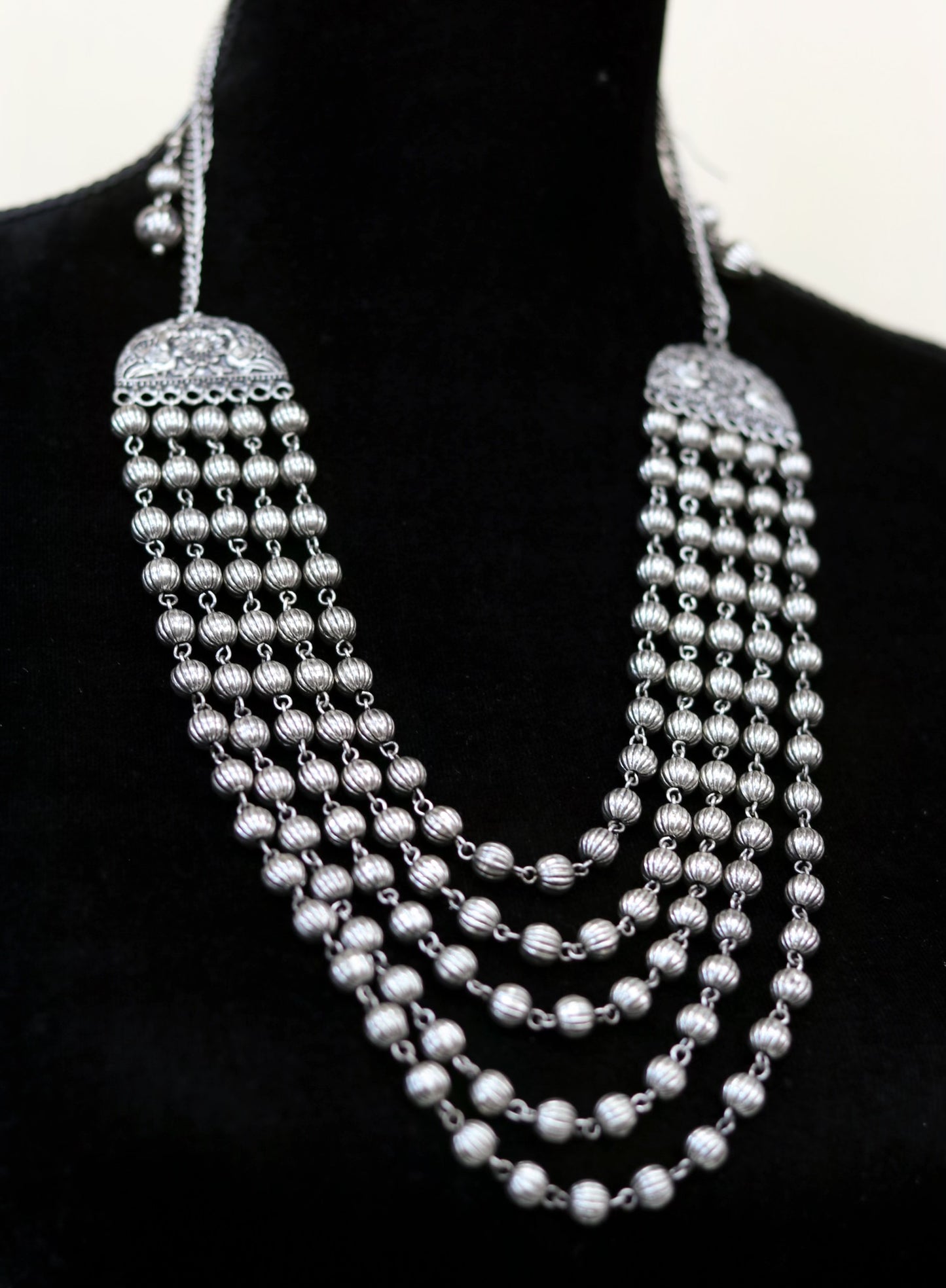 Oxy layered mala set