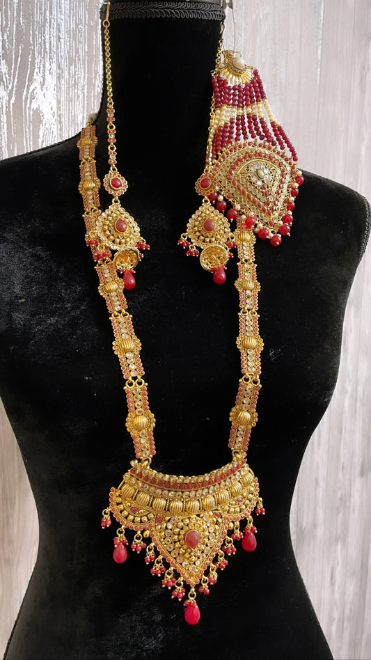 Bridal jewelry set - Selina Habibti Attire
