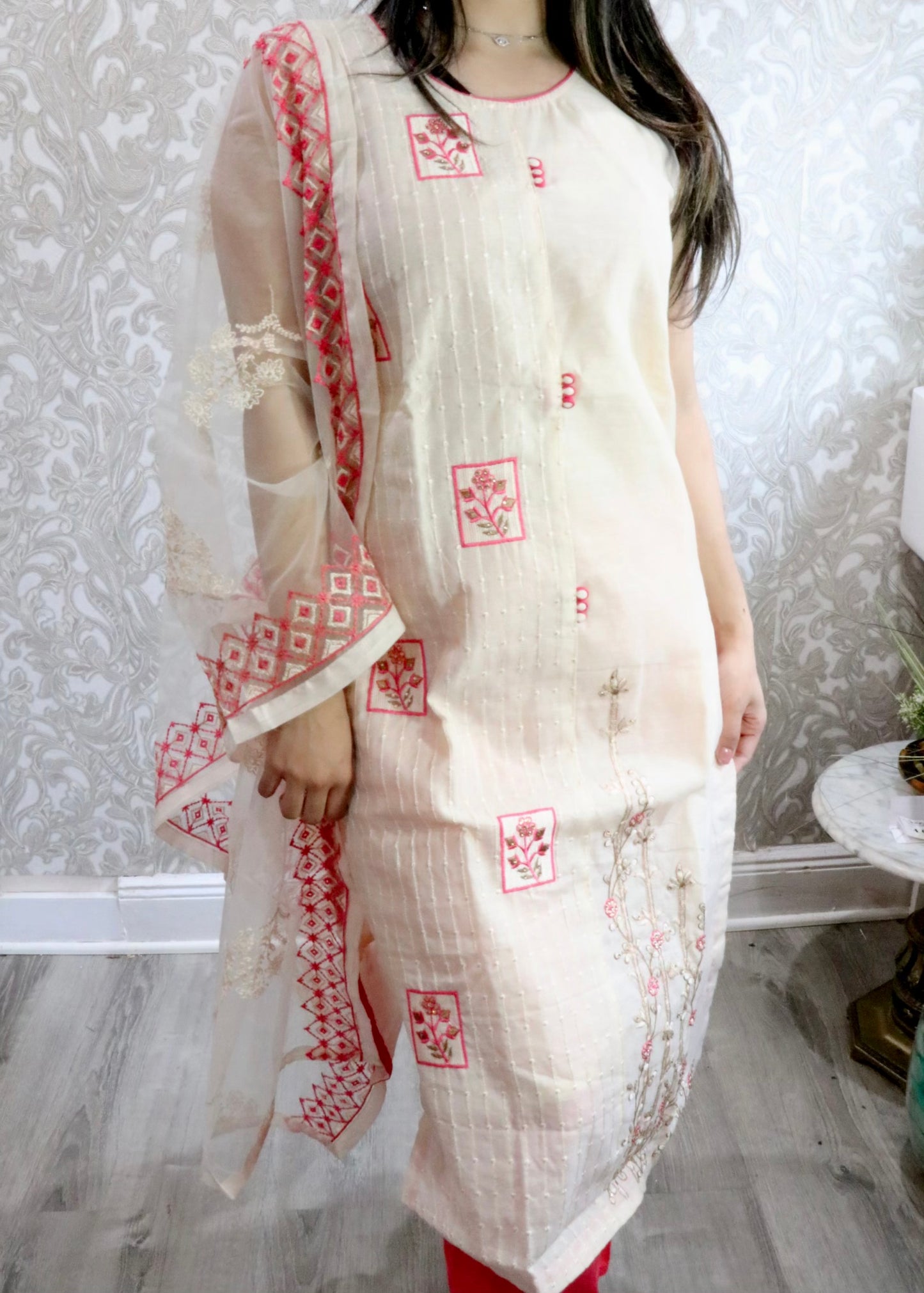 Two piece kurti set - Selina Habibti Attire
