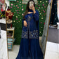 Dark royal blue suit