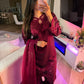 Plum tissue silk farshi salwar suit