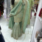 Mint pure katan silk gharara