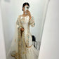 Bridal gharara suit with heavy mirror work duppata