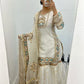 Bridal gharara suit with heavy mirror work duppata