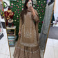 Mocha Farsi lehenga suit