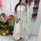 White cotton fancy suit
