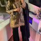 Black Banarasi hand work suit