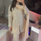 Ivory all hand embellished palazzo suit