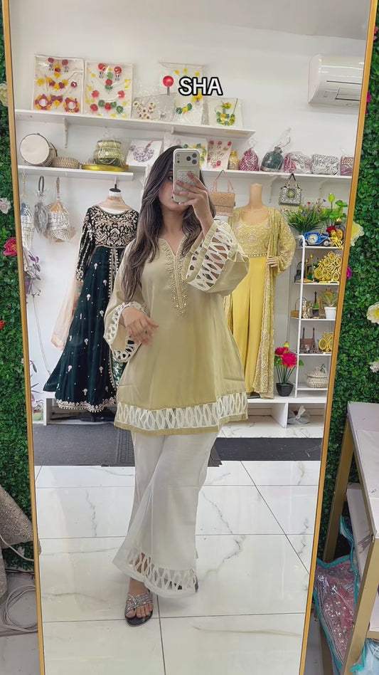 Soft cotton two piece set