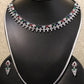Multi silver necklace set