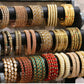 Dark red gold bangles set - Selina Habibti Attire