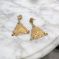 Triangle shaped earring - Selina Habibti Attire