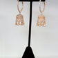 Rose gold ad hoop jumka
