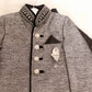 Grey sherwani set for boys
