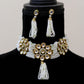 Kundan pearl beaded choker
