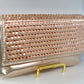 Rosegold rose stone hand purse