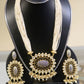 Detail Beaded gold plated pendant set - Selina Habibti Attire