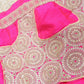 Lehenga cream, blue and pink combo - Selina Habibti Attire