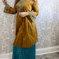 Olive green two piece kurti