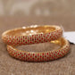 Stone work custom bangles - Selina Habibti Attire