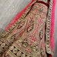 Silk velvet bridal lehenga - Selina Habibti Attire