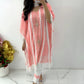 Pink kaftan three piece