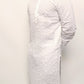 White cotton chikankari kurta set