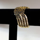 Bangles bracelet black accent