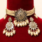 Pearl mirror choker set