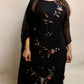 Light weight black georgette gharara  suit