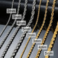 Rope style fashion chain