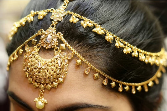 Bridal head piece - Selina Habibti Attire