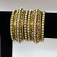 Six piece bridal bangles