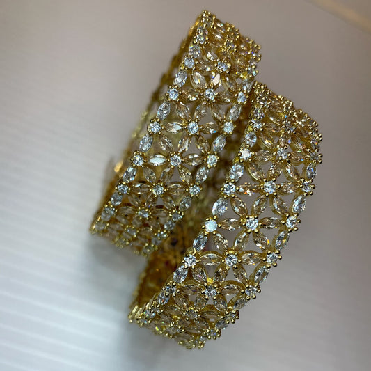Diamond cut bangles - Selina Habibti Attire